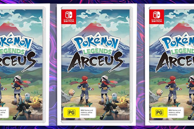 9PR: Pokémon Legends: Arceus Standard Nintendo Switch Game Cover