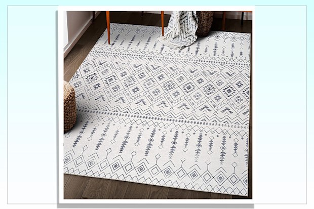 9PR: ReaLife Machine Washable Rug, Moroccan Ivory