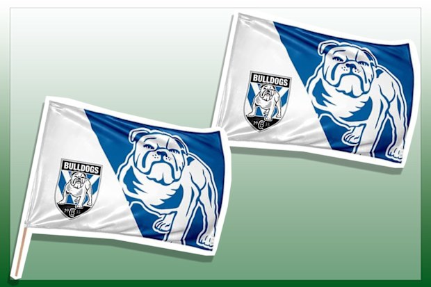 9PR: Canterbury Bulldogs NRL Flag Banner