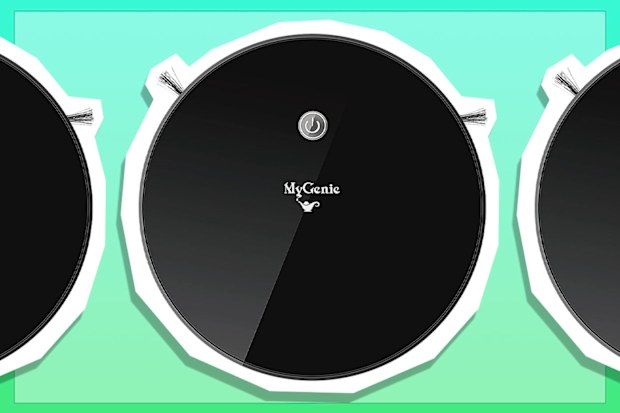 9PR: MyGenie Xsonic Robotic Vacuum Cleaner, Black