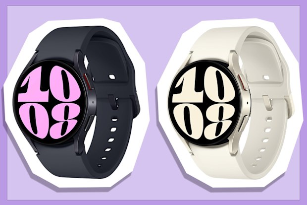 9PR:Samsung Galaxy Watch6, 40mm, LTE, Graphite and Gold