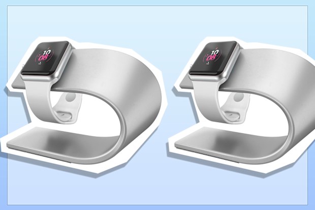9PR: iXTRA Apple Watch Charger Stand, Charging Stand for Men Compatible with Apple iWatch