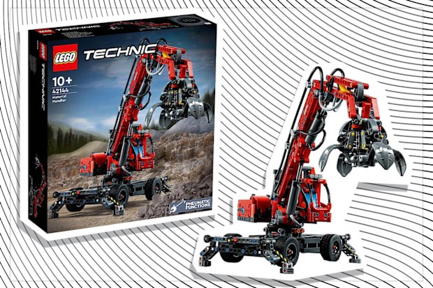 9PR: Lego Technic Material Handler Model Building Kit