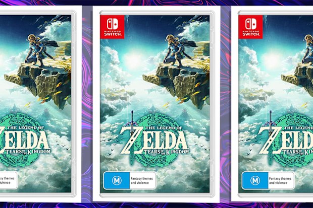9PR: The Legend of Zelda: Tears of the Kingdom Nintendo Switch Game Cover