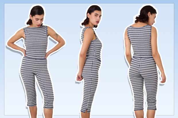 9PR: Fisherman aesthetic peachy den capri pants 