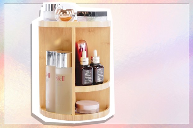 Affordable makeup storage