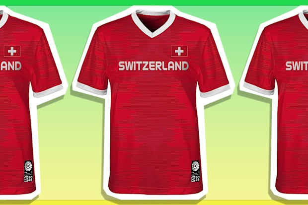 9PR: FIFA Unisex Official 2023 Women's Football World Cup Adult Team Shirt, Switzerland