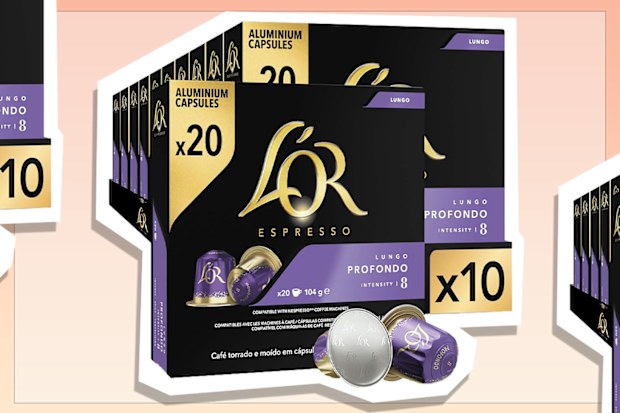 9PR: L'OR Espresso Coffee Lungo Profondo, Intensity 8, 200 Capsules