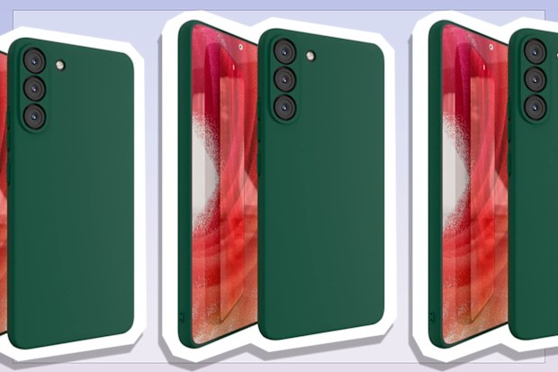 9PR: Samsung Galaxy S23+ TR4U Liquid Silicone Case, Pine Green