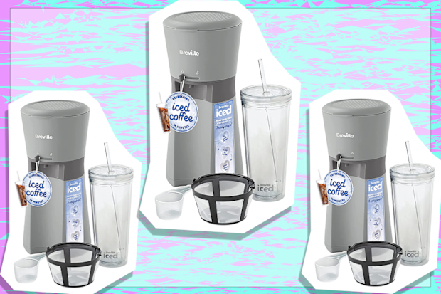 Breville Iced Coffee Maker Plus Coffee Cup with Straw