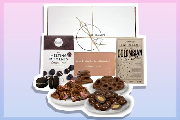 9PR: The Hamper Gift Co.  Chocolate Lover Hamper