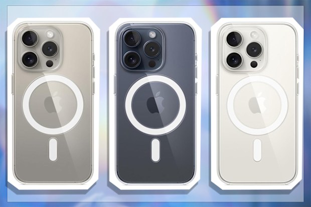 9PR: Apple iPhone 15 Pro Clear Case with MagSafe