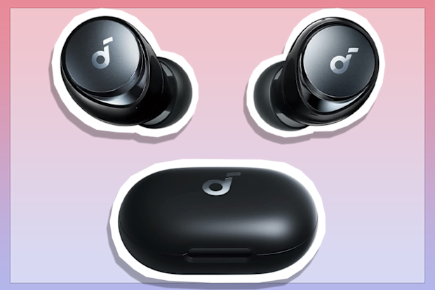 9PR: soundcore by Anker Space A40 Adaptive Active Noise Cancelling Wireless Earbuds, Black