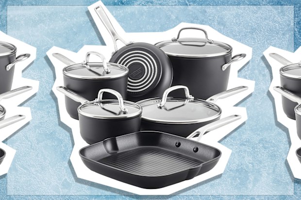9PR: KitchenAid 10-Piece Hard Anodised Induction Nonstick Cookware Set