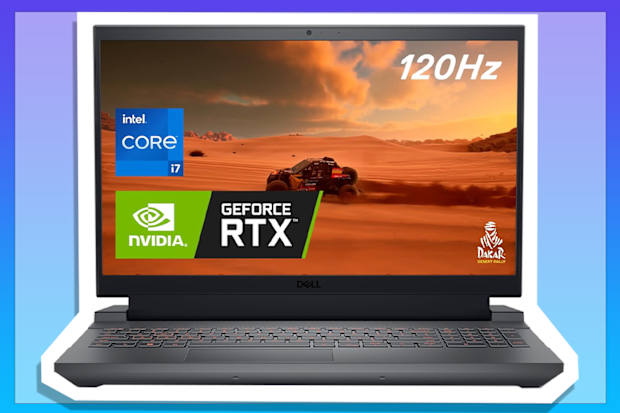 9PR: Dell 15.6-Inch G15 5530 i7 FHD Gaming Laptop, Dark Shadow Grey
