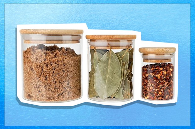 9PR: Bamboo spice jars