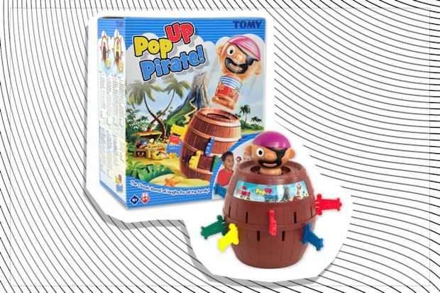 Pop Up Pirate family board game