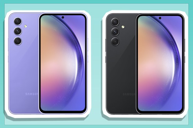 9PR: Samsung Galaxy A54 Awesome Violet and Awesome Graphite