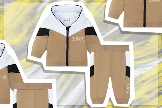 9PR: BOSS Kidswear Logo-Print Tracksuit
