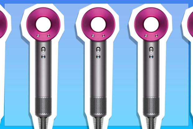 9PR: Dyson Supersonic Hair Dryer, Iron and Fuchsia