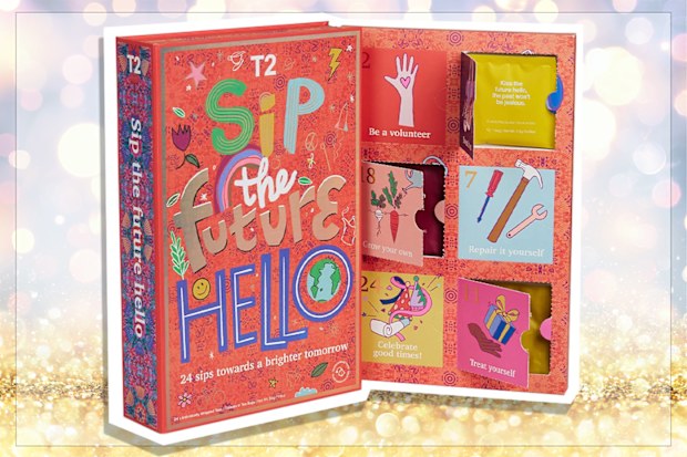 9PR: T2 Tea Sip the Future: Tea Bag Advent Calendar