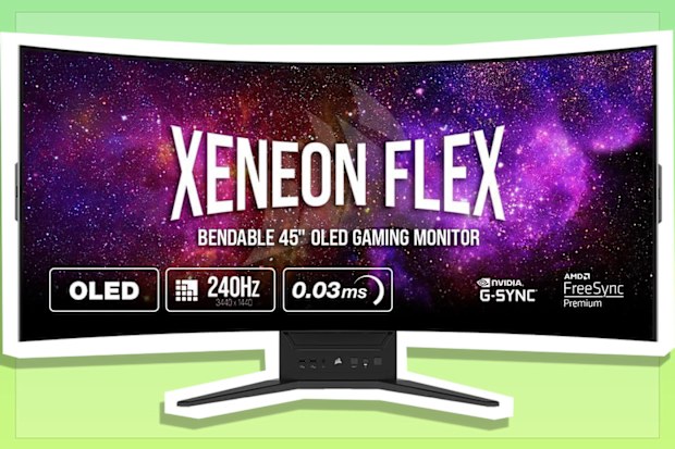 9PR: Corsair 45-Inch Xeneon Flex QHD Computer Gaming Monitor