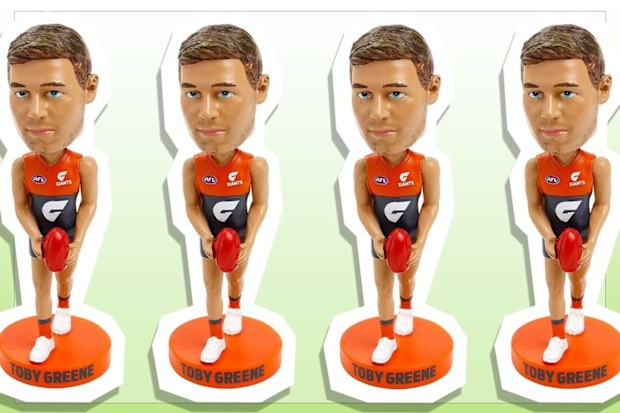 9PR: AFL Greater Western Sydney Giants Toby Greene Bobblehead Figure