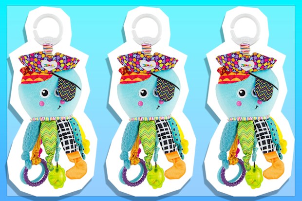 Lamaze Captain Calamari Plush Stroller Toy