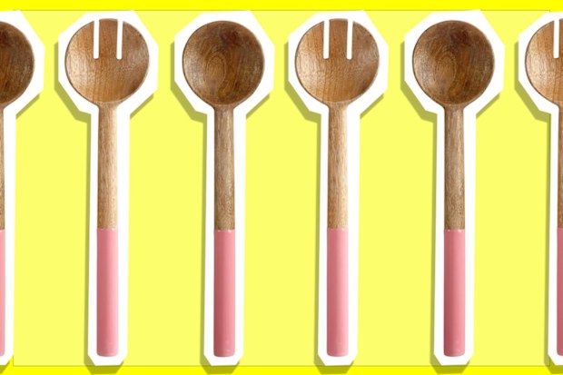 9PR: Maxwell & Williams Mango Wood Mezze Salad Servers