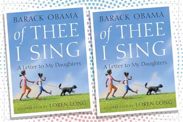 9PR: Of Thee I Sing: A Letter to My Daughters, by Barack Obama book cover