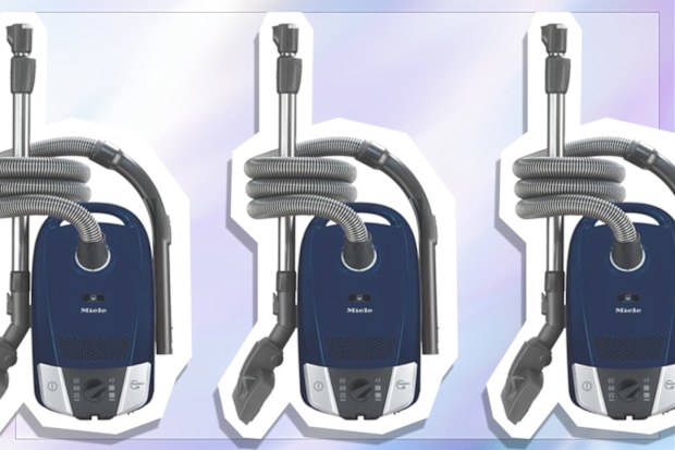 9PR: Miele Compact C2 Allergy PowerLine Bagged Cylinder Vacuum Cleaner, Marine Blue