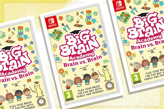 9PR: Big Brain Academy: Brain vs. Brain Nintendo Switch game cover