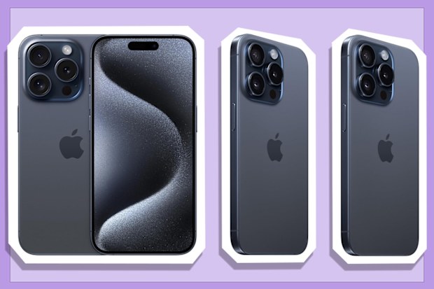 9PR: Apple iPhone 15 Pro, Blue Titanium