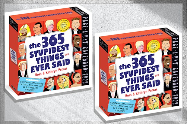 9PR: 365 Stupidest Things Ever Said Page-A-Day Calendar 2023