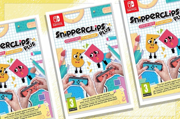 9PR: Snipperclips Plus Cut It Out Together Nintendo Switch game cover