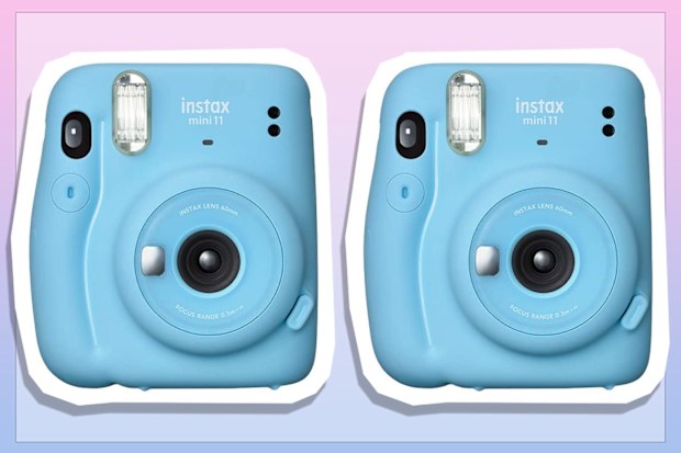 9PR: Fujifilm instax mini 11 Instant Camera, Sky Blue