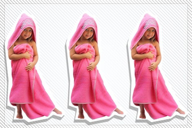 9PR: Princess Hooded Kid Towel