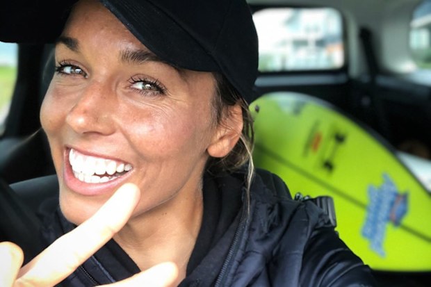 Australian surfer Sally Fitzgibbons.