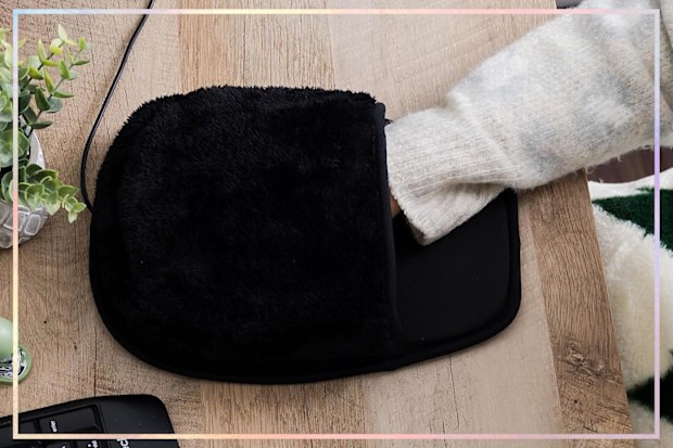 9PR: Wociud Heated Computer Mouse Pad Hand Warmer