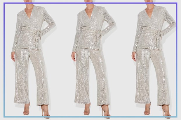 9PR: Montique Minxy Sequin Pants