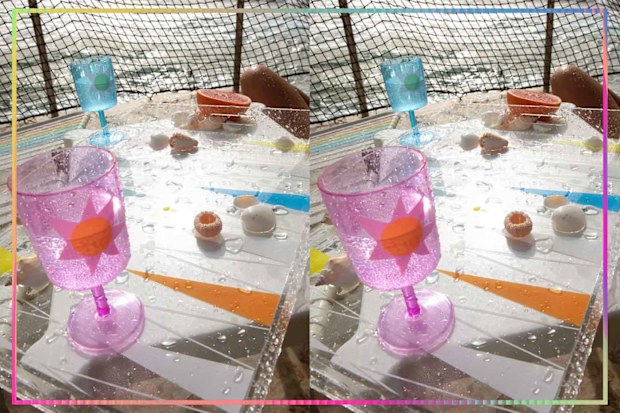 9PR: Sunnylife Poolside Wine Glasses