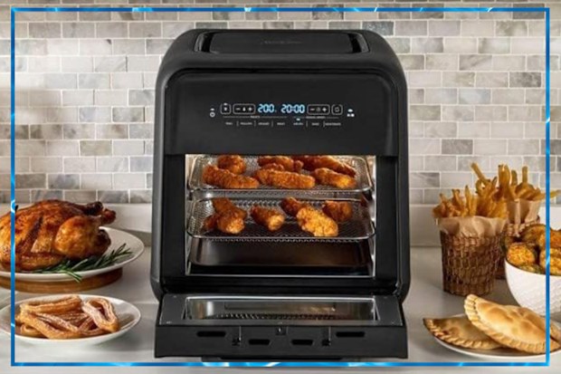 9PR: Sunbeam 4-In-1 Air Fryer + Oven, Black