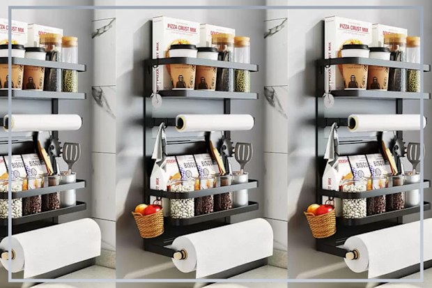 9PR: Viviendo Magnetic Fridge Spice Rack Organiser