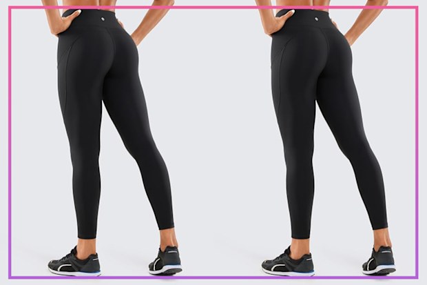 9PR: CRZ YOGA Women's Naked Feeling High Waist Tummy Control Stretchy Sport Running Leggings