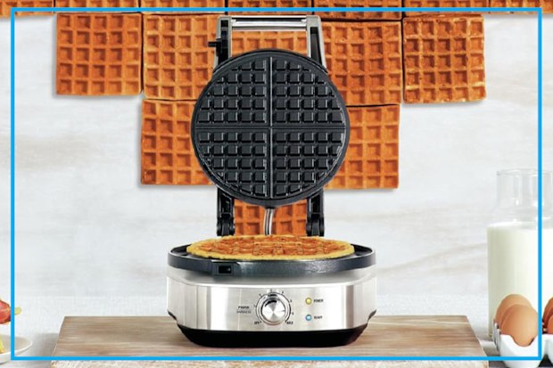 9PR: Breville the No-Mess Waffle Iron Maker