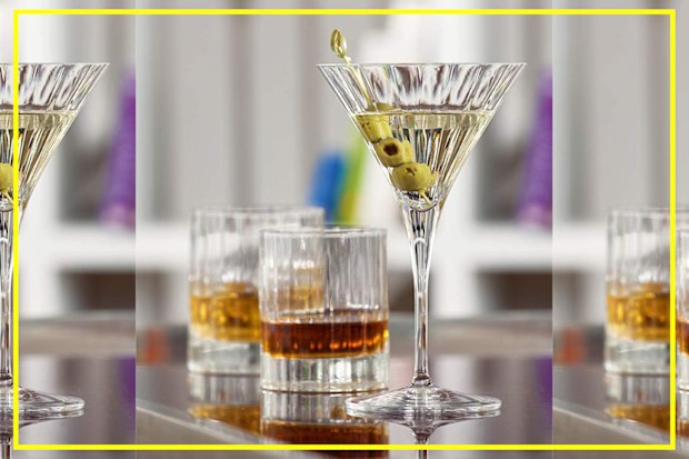 9PR: Luigi Bormioli Bach Whisky Crystal Tumbler 6-Piece Set, 255mL and Luigi Bormioli Bach Martini Glasses 4-Piece Set, 260mL