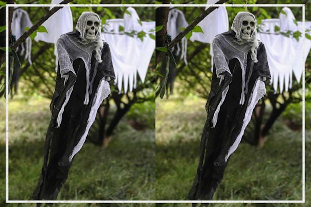 9PR: Halloween Hanging Skull
