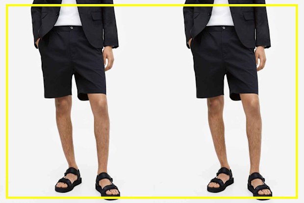 9PR: Regular Fit Cotton Shorts 