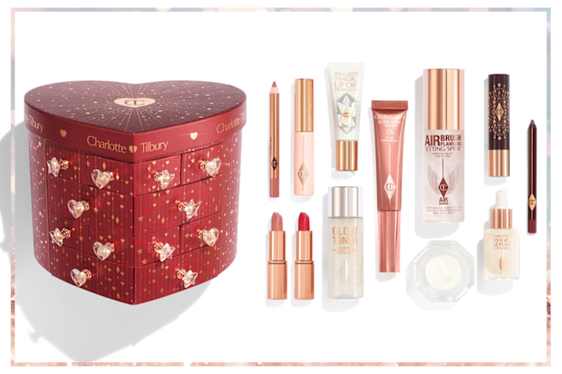 9PR: Charlotte Tilbury Charlotte's Beauty Treasure Chest of Love 12 Door Advent Calendar