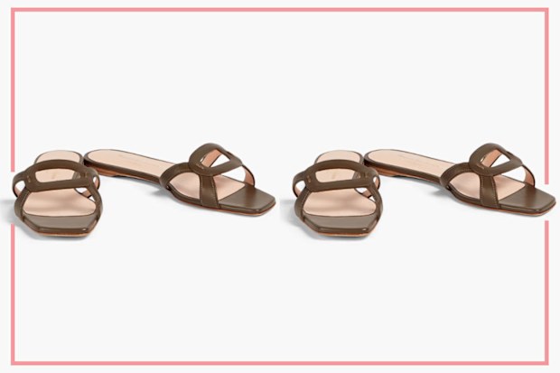 9PR: Rupert Sanderson Leather Sandals